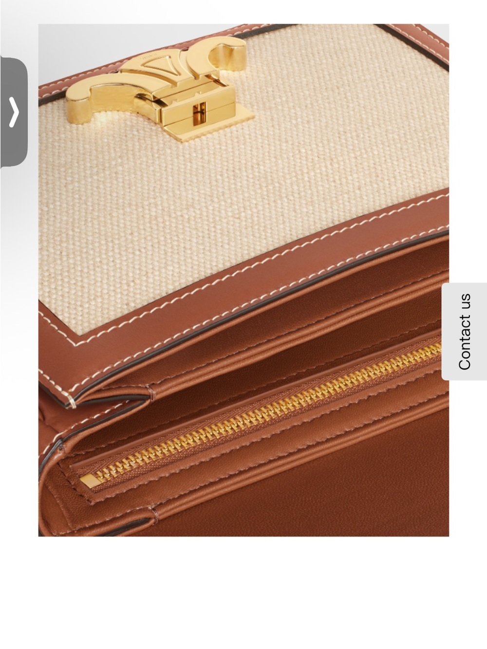 Celine Teen Triomphe Bag - Picture 4 of 10